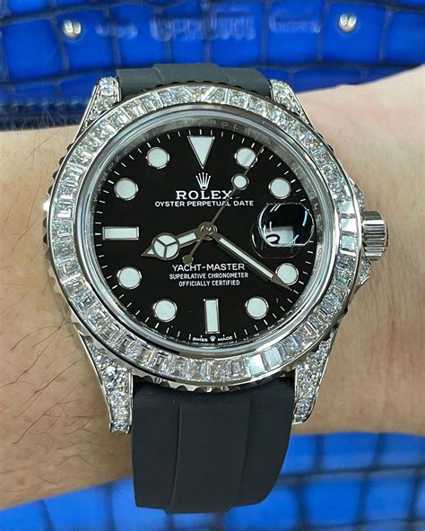 moissanite rolex for sale